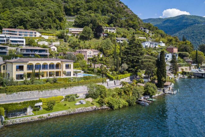 Lake Lugano, Morcote