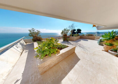 Villeneuve Loubet – 132 sqm + 153 sqm of terrace – Between Nice and Antibes with huge terraces – 3 bedrooms – 3 bathrooms – pool & fitness